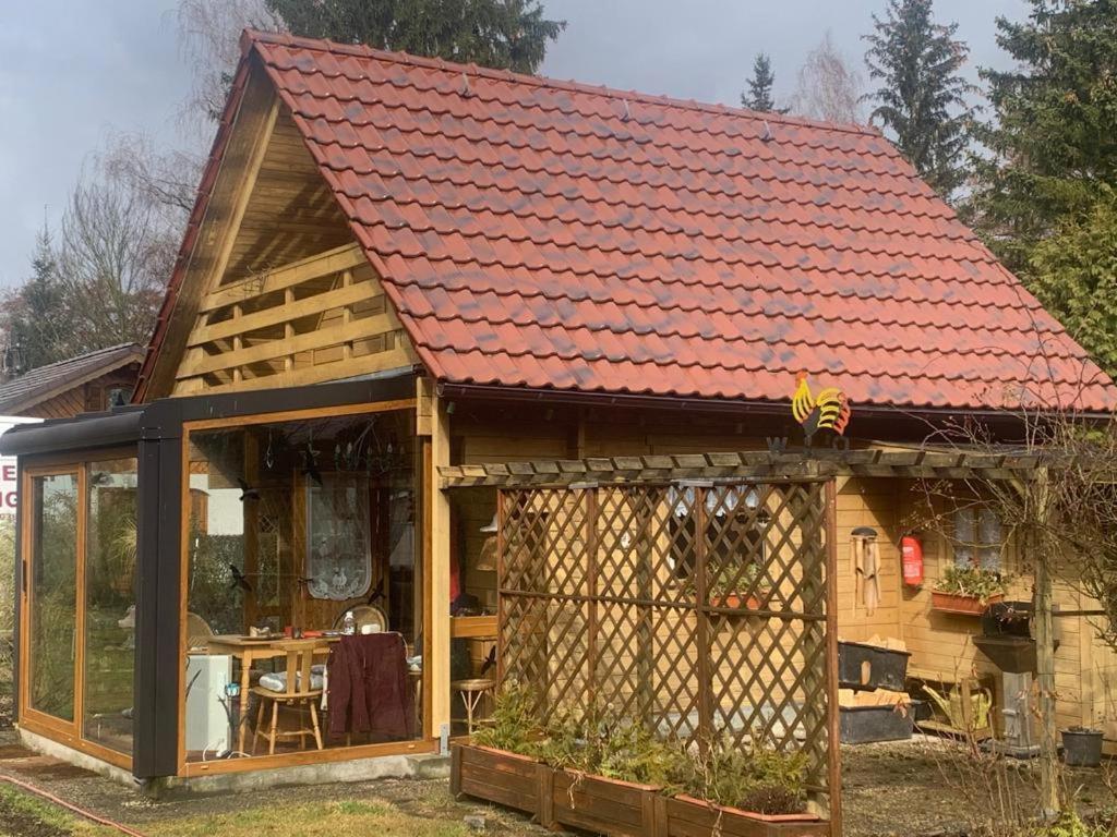 Holzhaus Mit Direktem Wasserzugang In Berlin-Koepenick Extérieur photo